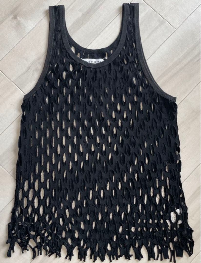 マルジェラ　09SS Artisanal Laser cut tank top