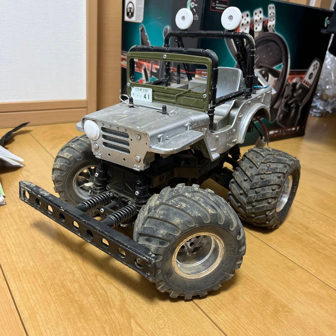 オフロードラジコン、ハンドルコントローラー