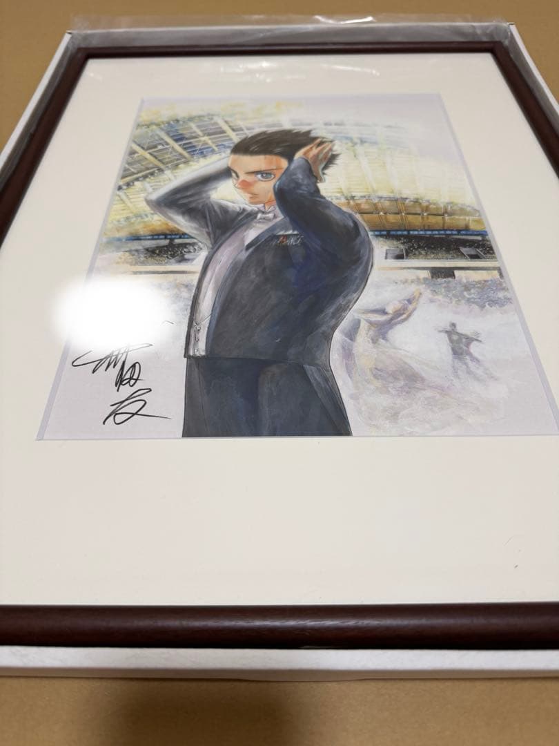 ボールルームへようこそ 複製原画 先着10名限定 直筆サイン入り 竹内友 講談社