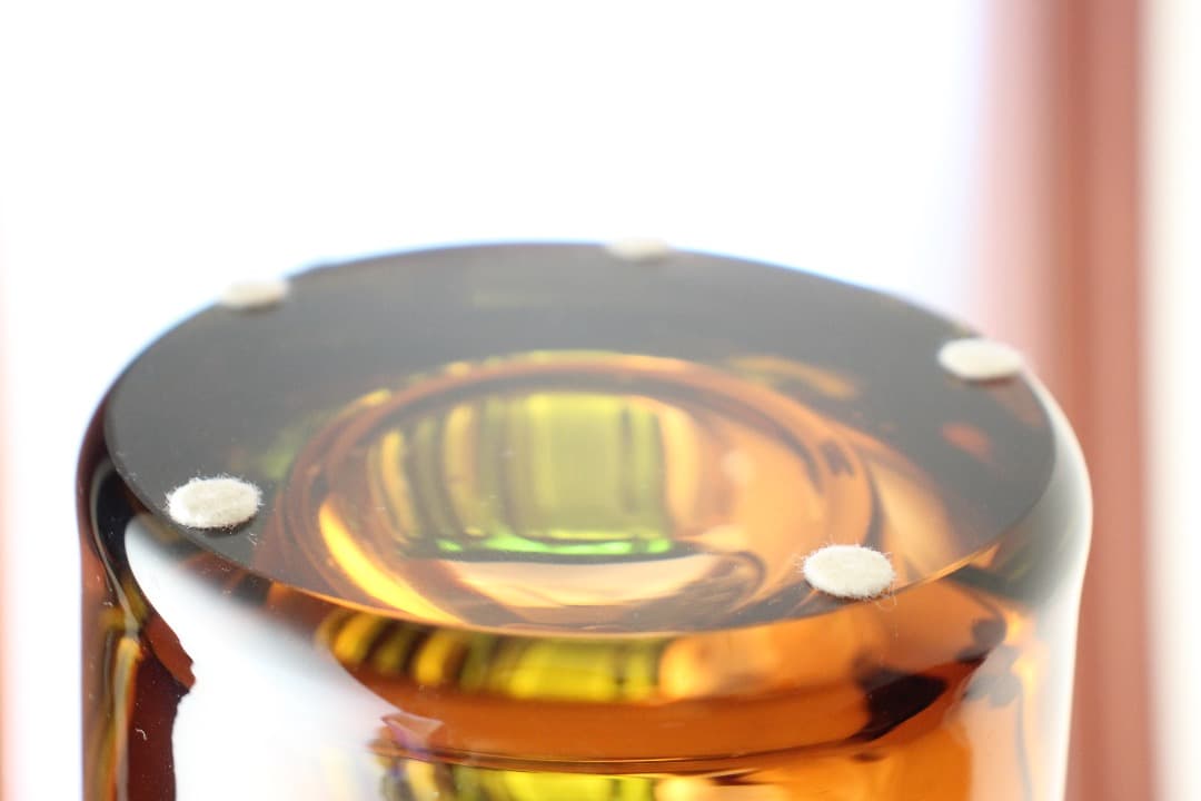 チェコ　クリスタル　ボヘミアングラス　物入れ　ヨセフ・エクナー