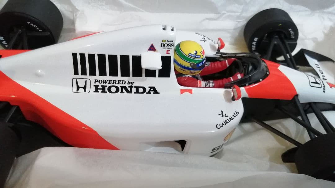 MINICHAMPS アイルトンセナ マクラーレン ホンダMP4/6 1991