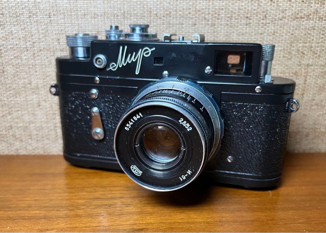 【希少なブラック】MIR ミール レンジファインダーカメラ