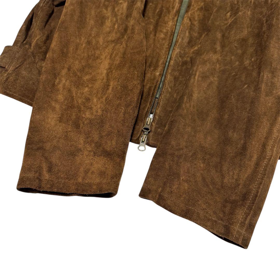 00s J.CREW ジェイクルー スウェード レザージャケット ブルゾン