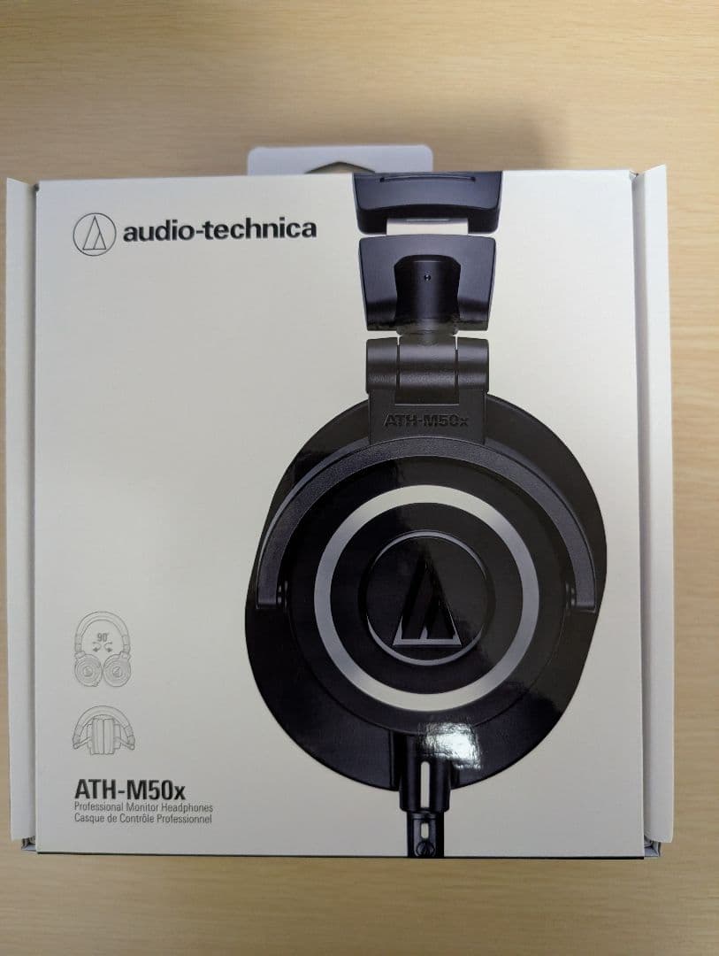 オーディオテクニカ ATH-M50x モニターヘッドホン