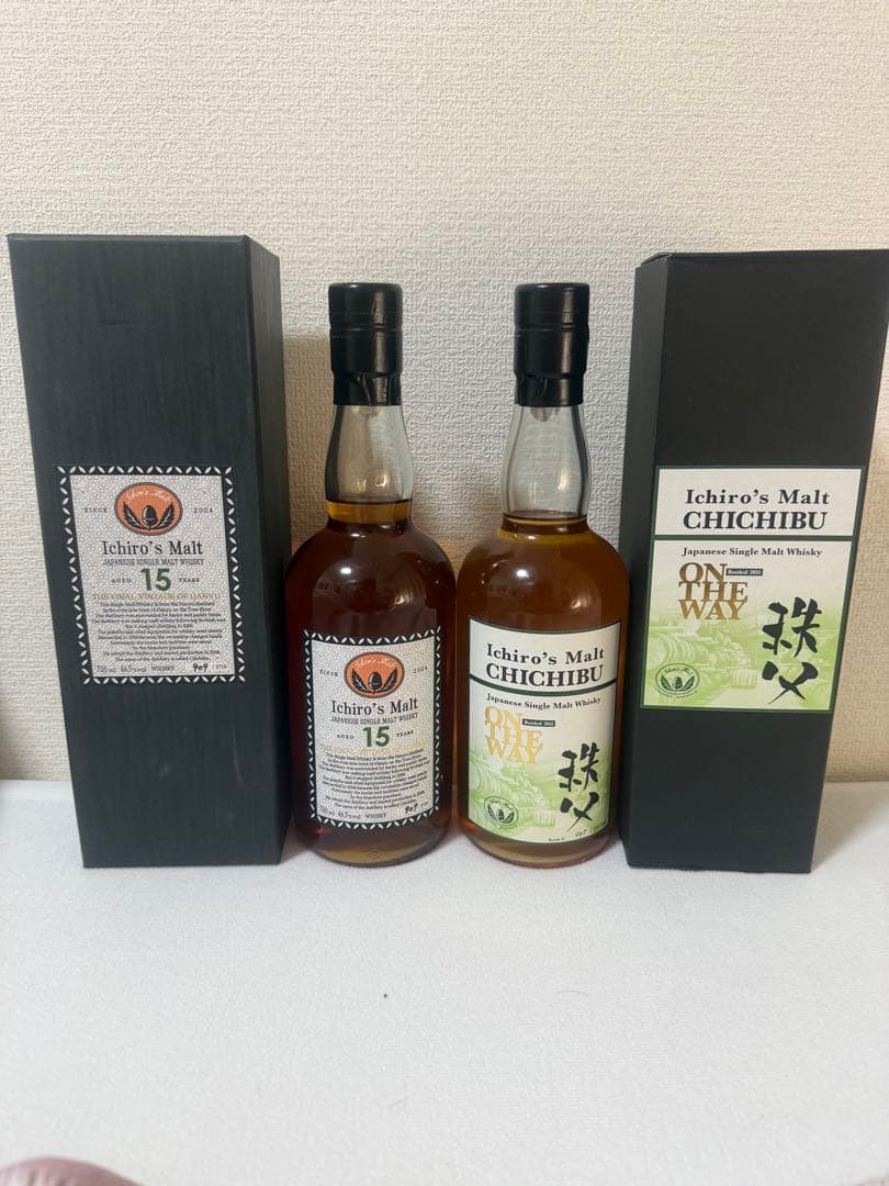 イチローズモルト15年羽生ファイナル＆秩父オンザウェイ2015 2本セット