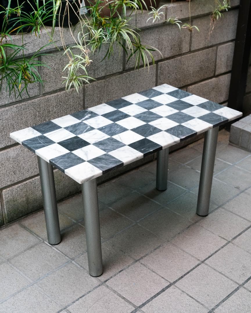 【こう】大理石 ヴィンテージ センターテーブル