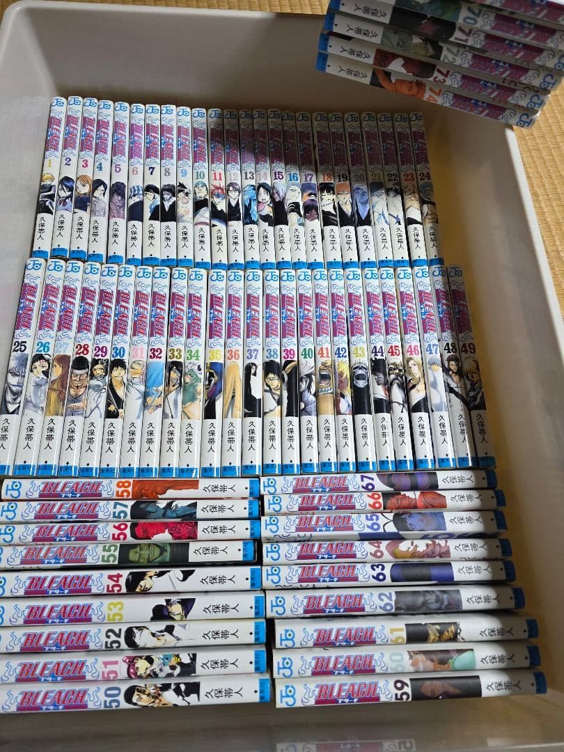 BLEACH 全74巻セット【最終巻帯付き】
