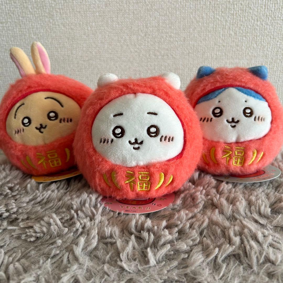 ちいかわ だるまになっちゃった！ ころりん起き上がりこぼしぬいぐるみ セット