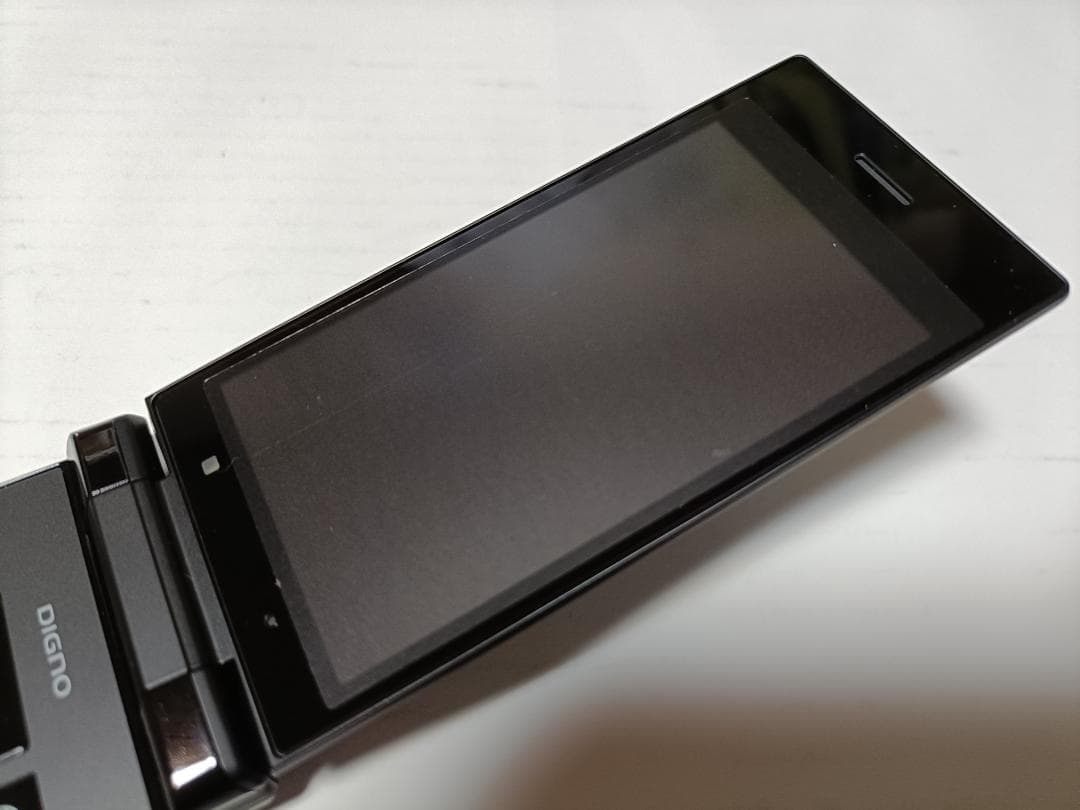 Softbank 501KC DIGNO ケータイ ブラック 新品未使用品 #1
