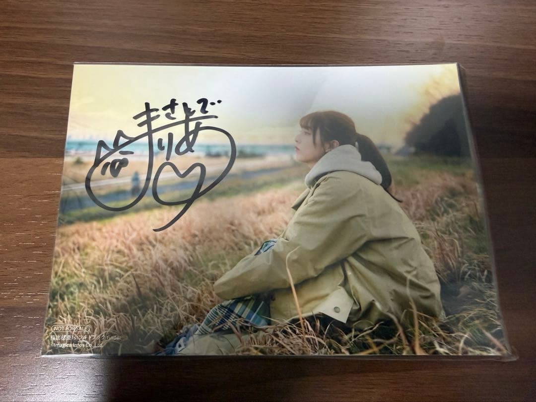 指出毬亜　直筆サイン　フォトブック finder 写真集