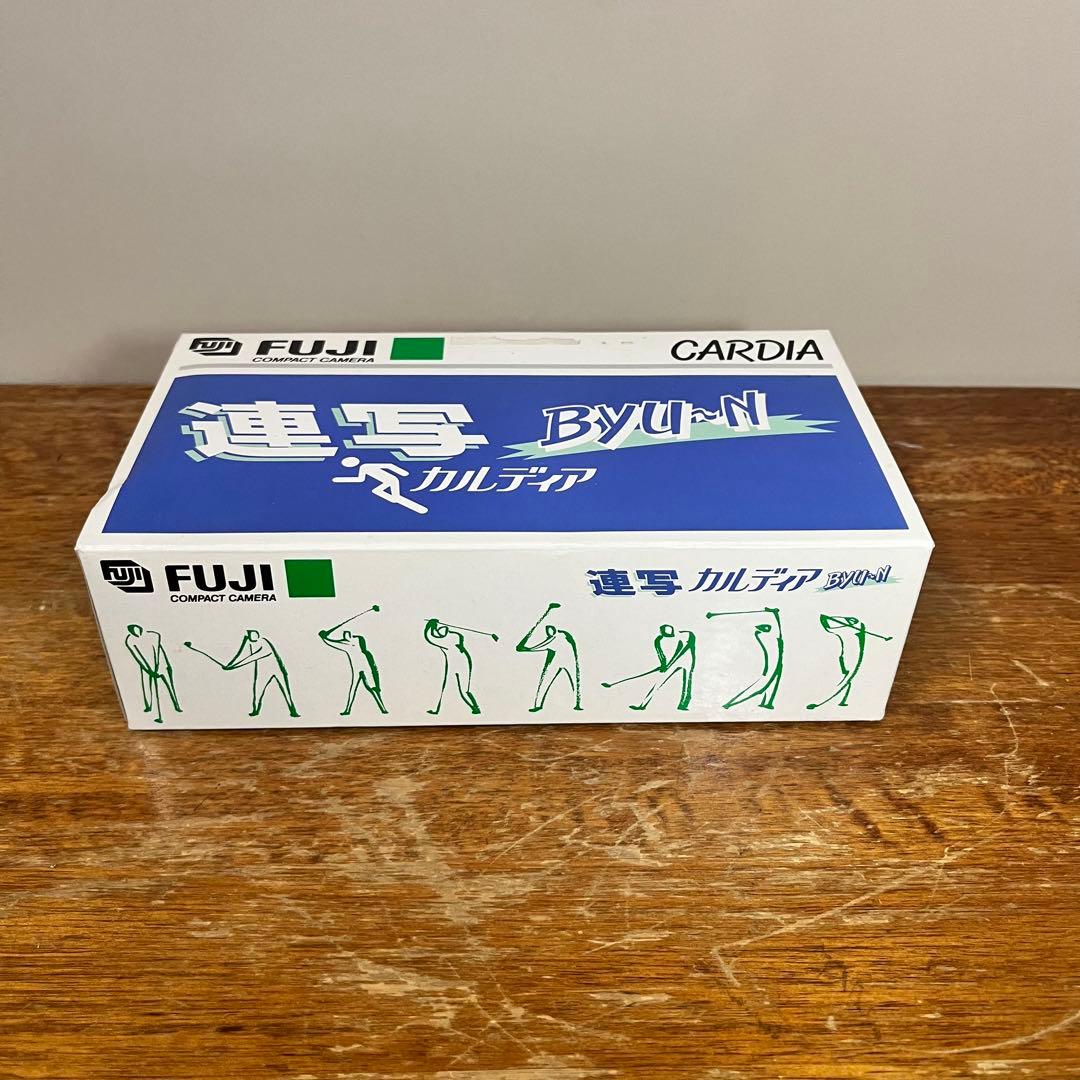 Fujifilm 連写カルディアByu〜n コンパクトカメラ未使用品に近い
