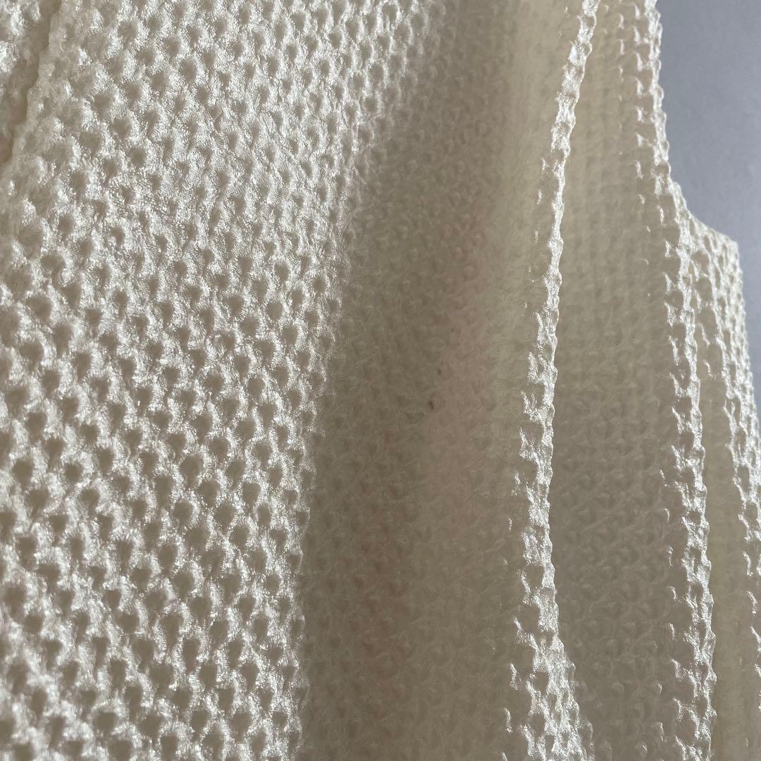 七五三　３歳　正絹　総絞りの被布　巾着セット　ハンドメイド