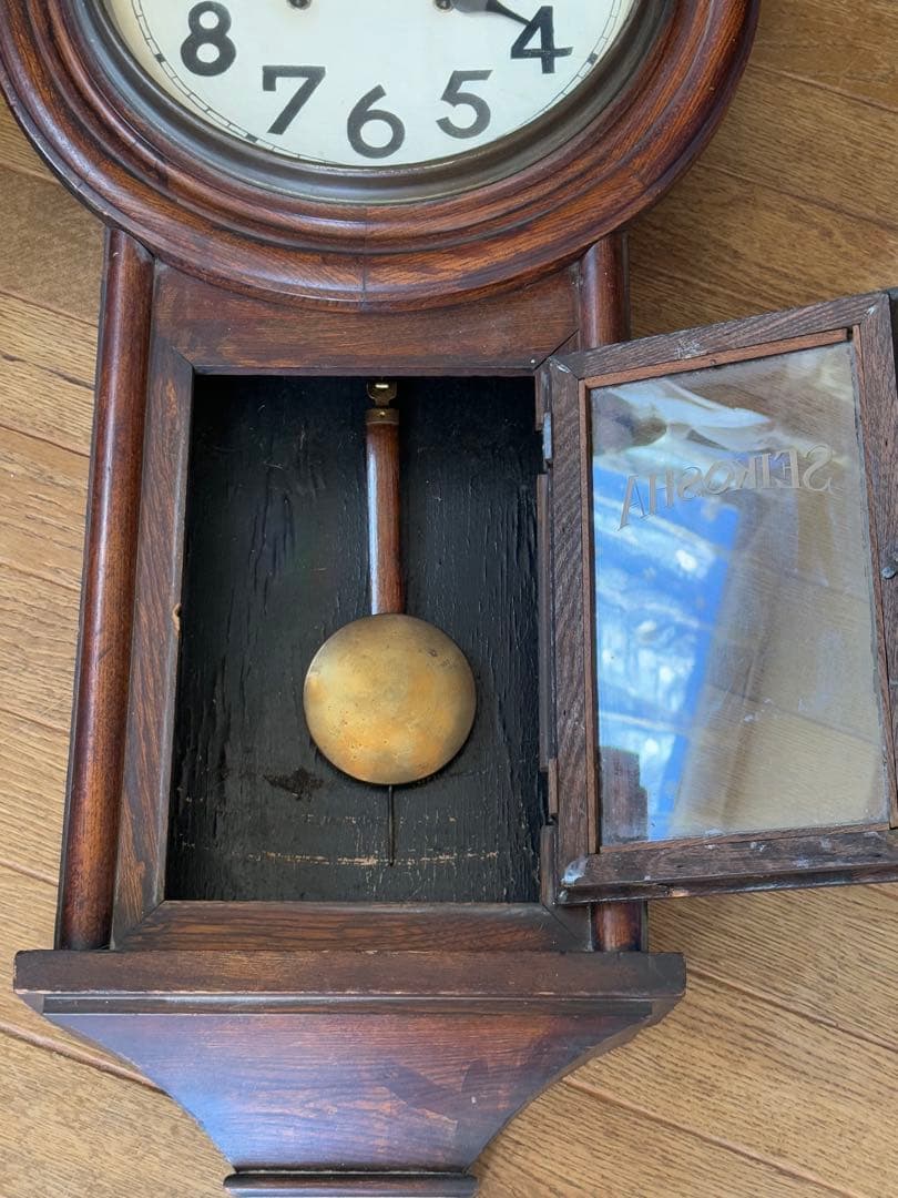 大幅値下げ 最終価格 SEIKOSHA 精工舎 アンティーク 時計 蔵出し 特大