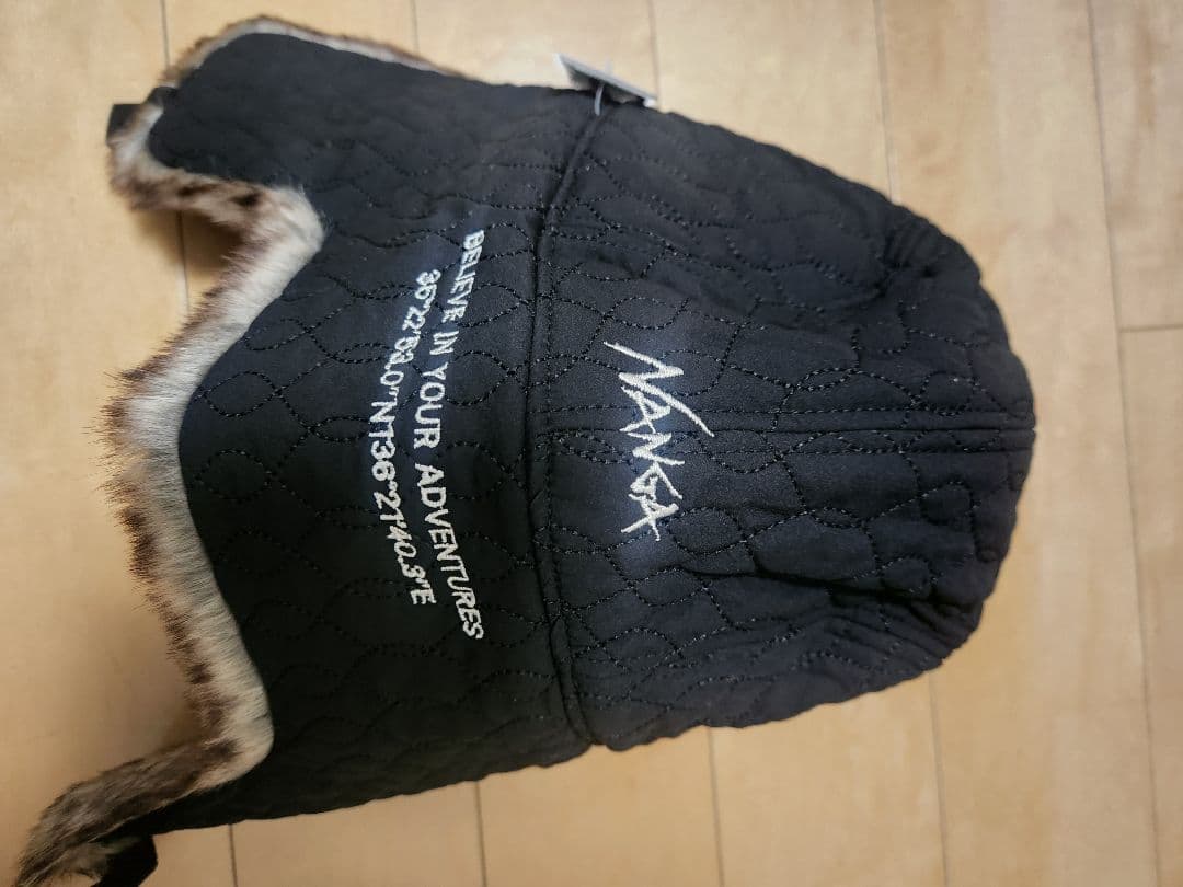 NANGA ファー付きフライトキャップ