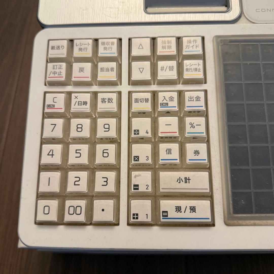 CASIO 電子レジスター SR-C550-4SWE 業務用