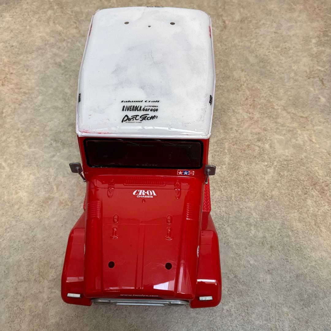 タミヤ トヨタランドクルーザー(CR-01)ロッククローリング用シャーシ