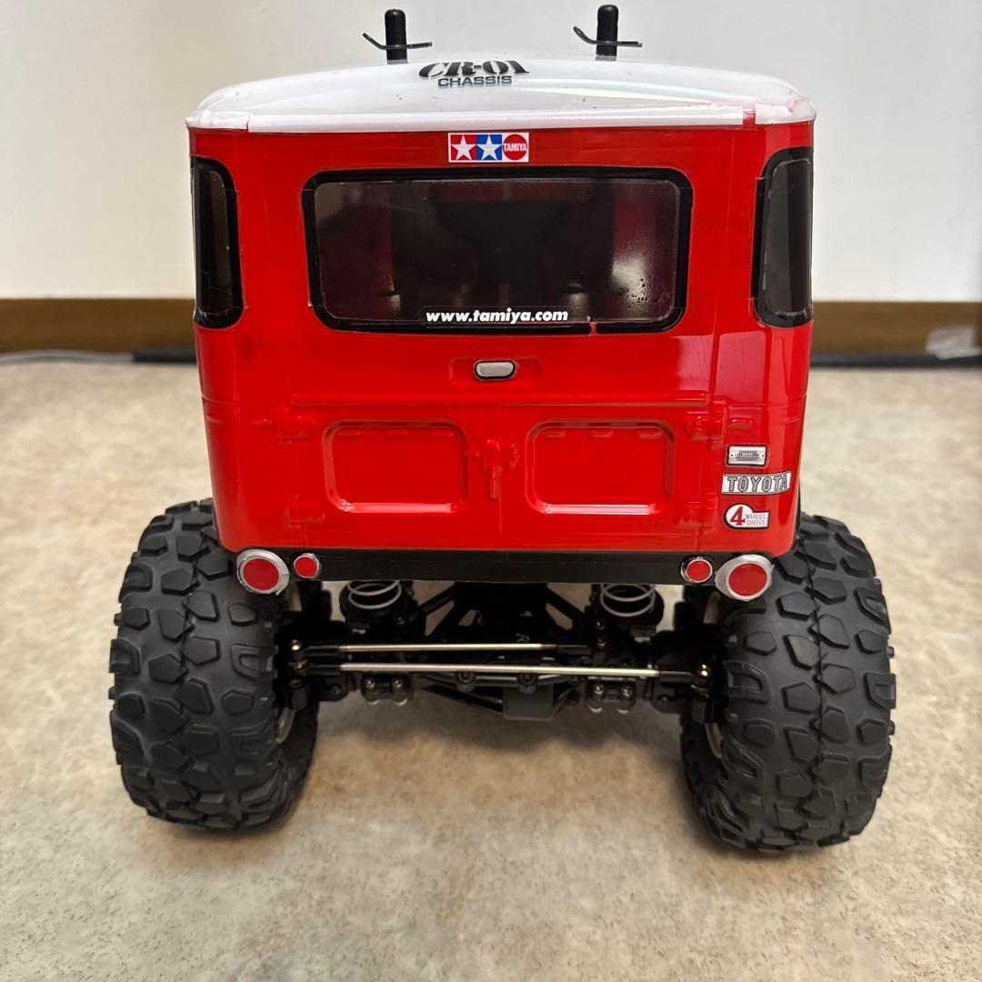 タミヤ トヨタランドクルーザー(CR-01)ロッククローリング用シャーシ