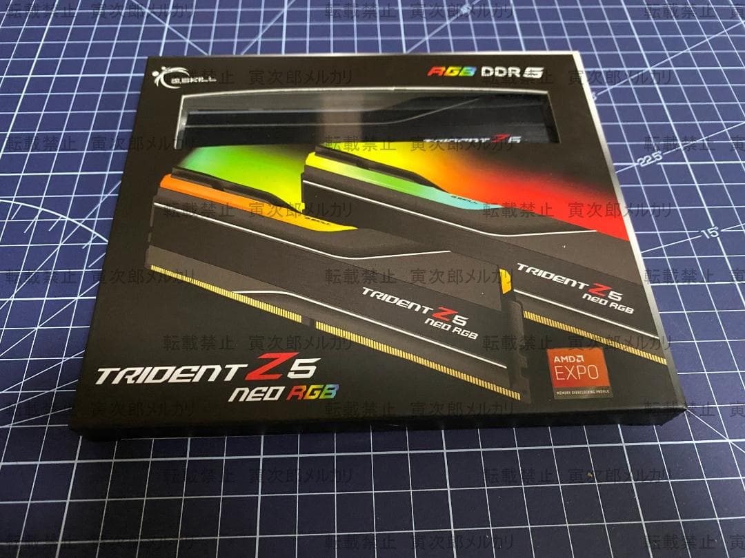 メモリー G.SKILL TRIDENT Z5 NEO RGB DDR5 32GB