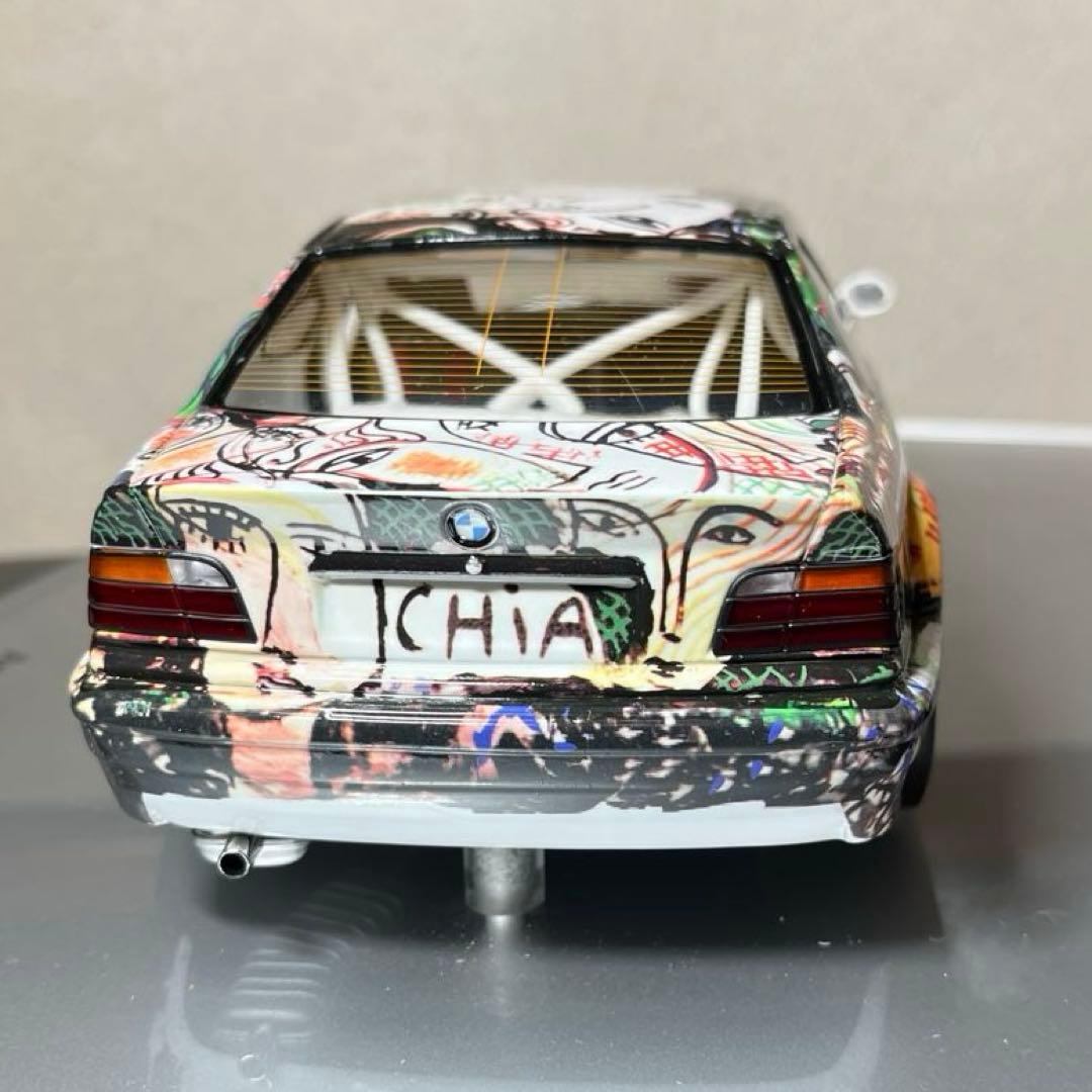超レアモデル❗️ミニカー 1/18 ミニチャンプス BMW M3 アートカー