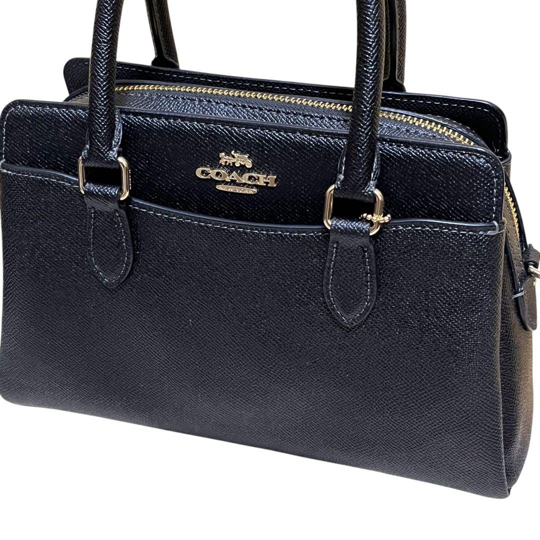 極美品✨コーチ COACH 2WAY レザー ハンドバッグ ショルダーバッグ