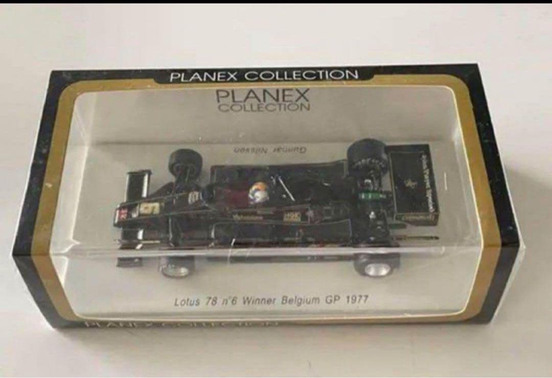 プラネックス特注 スパーク 1/43 ロータス78 77年ベルギーGP ニルソン