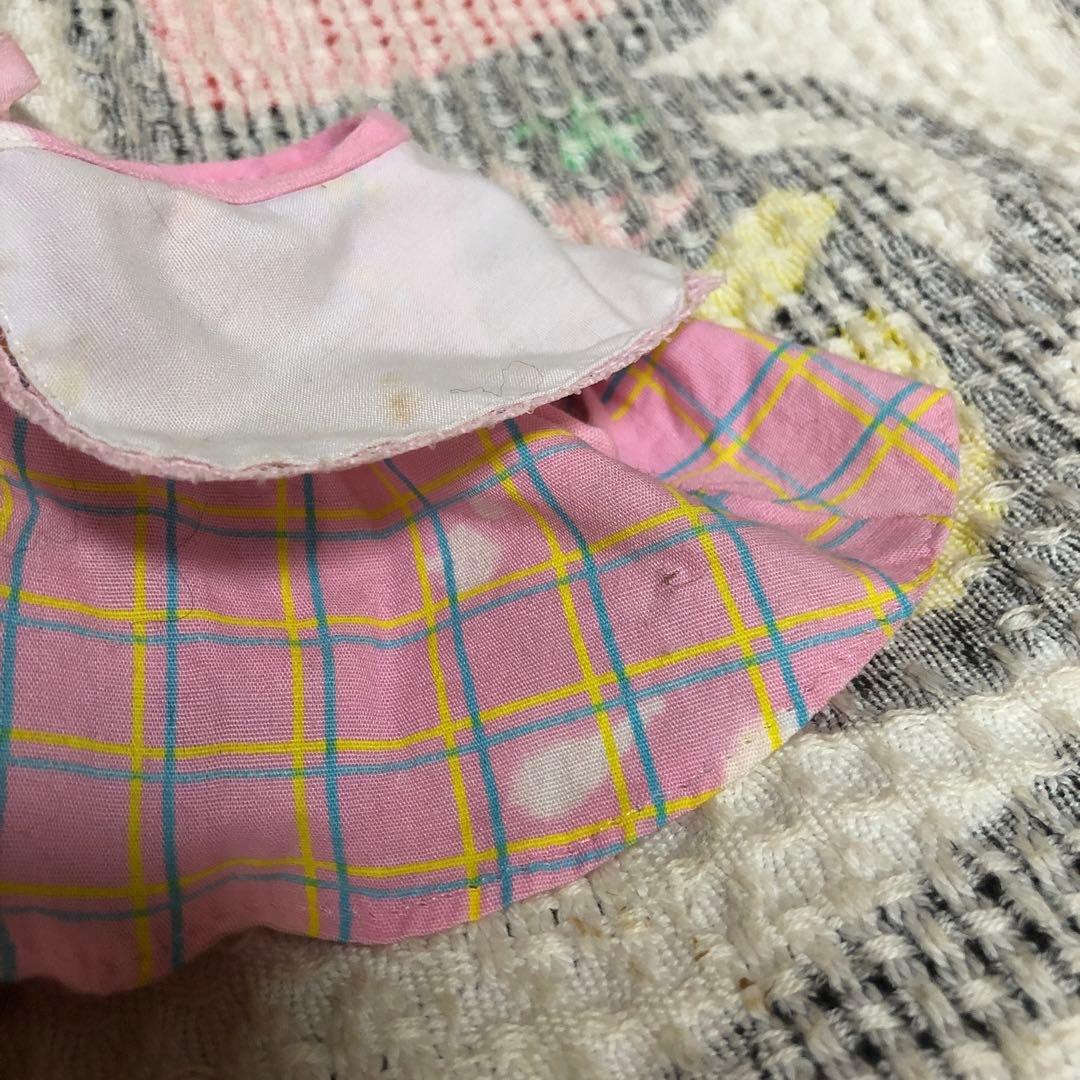 当時の物　昭和レトロ　ヴィンテージ 吉徳　クリーミー　猫　ぬいぐるみ　中古　②