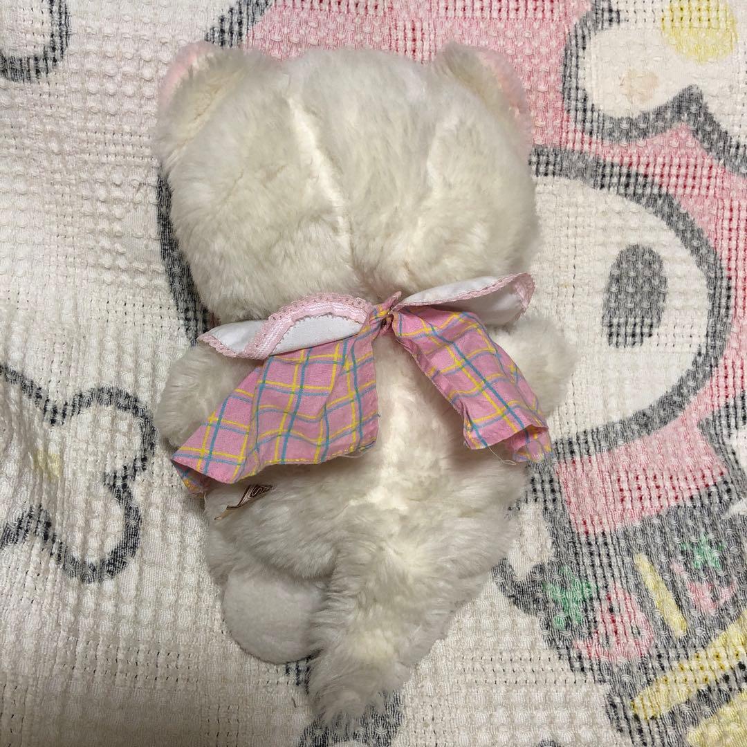 当時の物　昭和レトロ　ヴィンテージ 吉徳　クリーミー　猫　ぬいぐるみ　中古　②