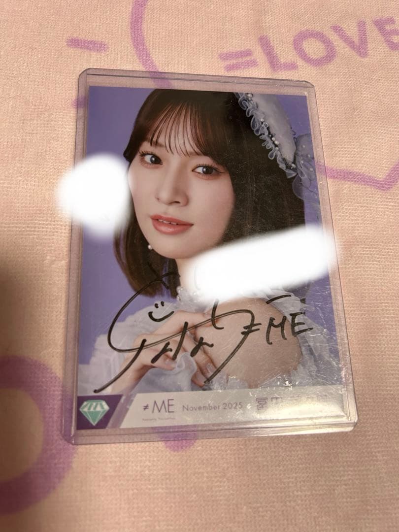 ノイミー ≠ME 冨田菜々風 直筆 モブノデレラ 歌唱 アザーカット イラコメ