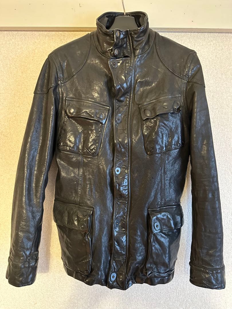 バックラッシュ ジャパンステア レザー ライダース Mサイズ 美品
