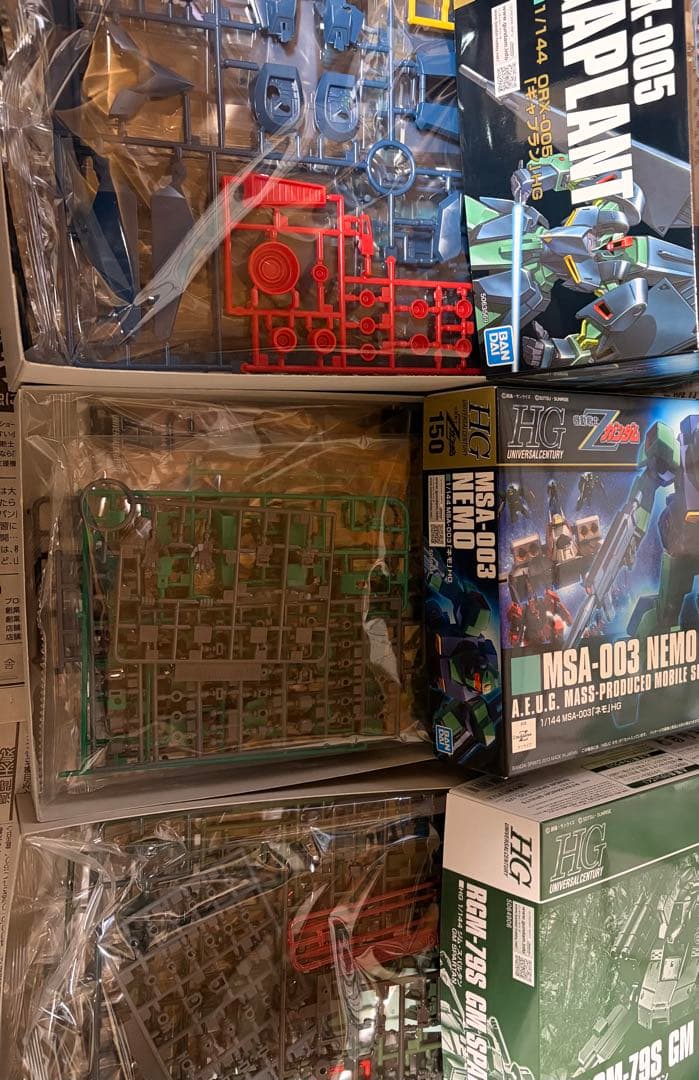 HG ギャプラン　ネモ　ジムスパルタン セット