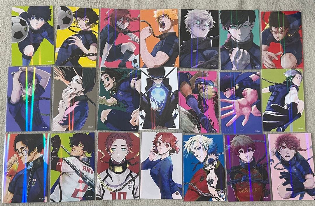 ブルーロック 伊勢丹 ホロカード コンプリートセット