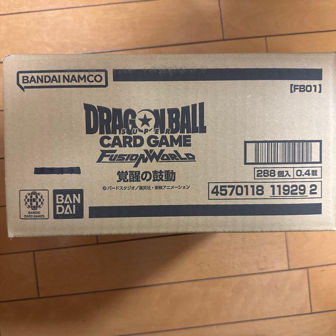 新品未開封 ドラゴンボール フュージョンワールド 覚醒の鼓動 1カートン