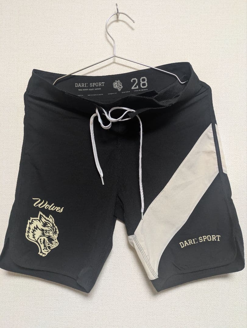 Darc Sport サーフパンツ フィジーク 28 ダルクスポーツ 黒 白