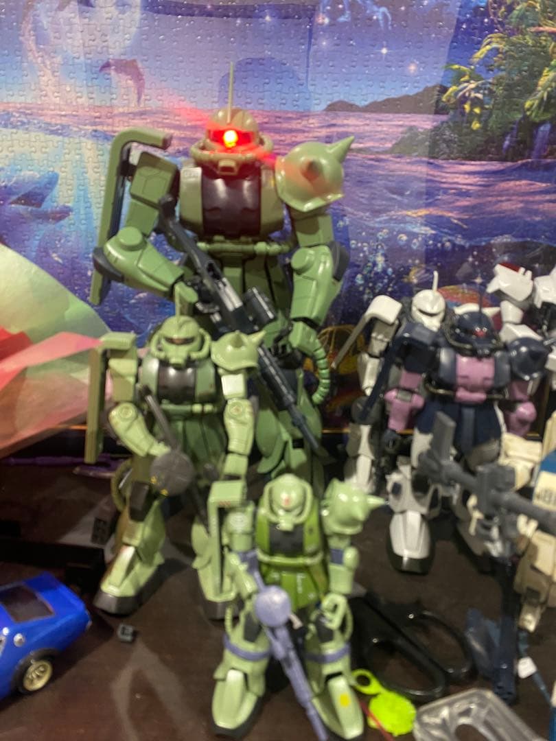 ガンプラ ザク 3体セット