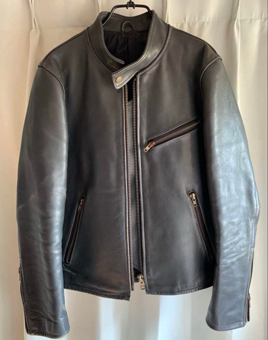 COMME des GARÇONS レザーライダースジャケットS