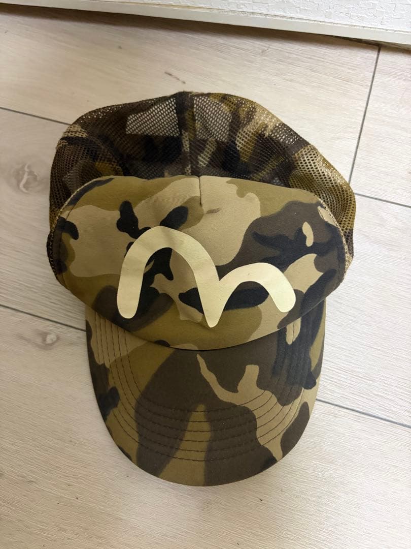 激レア　EVISU 迷彩キャップ