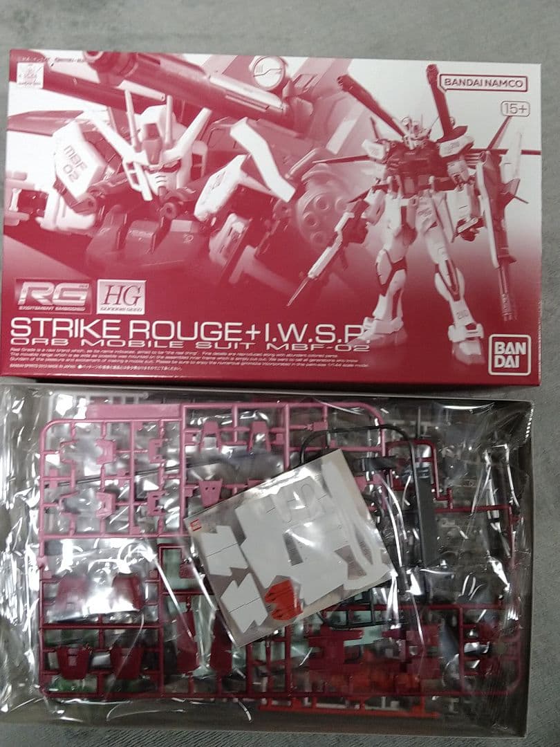 RG ストライクルージュ＋IWSP デスティニーインパルスガンダム ガンプラ