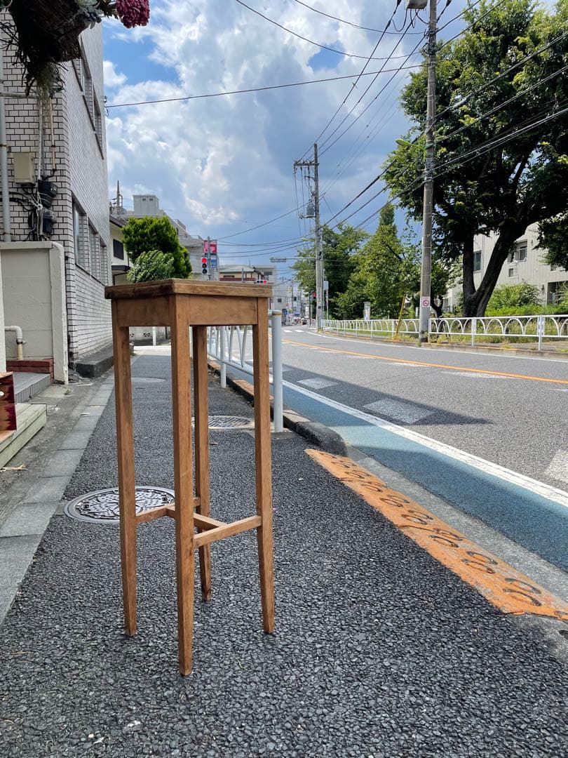 北*陽様 オークションスタート！CASICA購入 木製花台テーブル（アンティーク