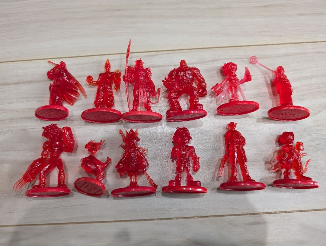 ファイナルファンタジー コカコーラ　キャラクター フィギュアセット