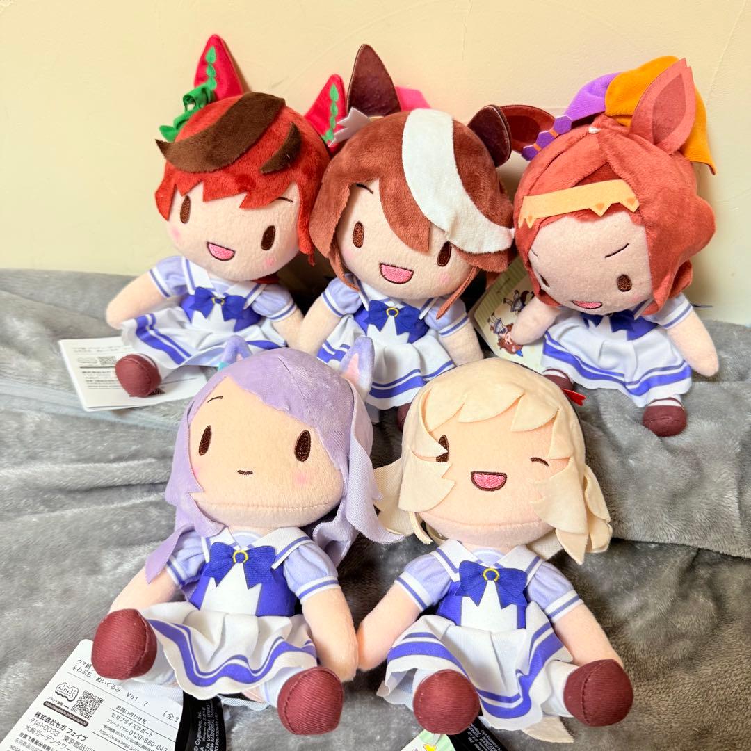 ウマ娘プリティーダービー ふわぷちぬいぐるみ Vol.7 Vol.8