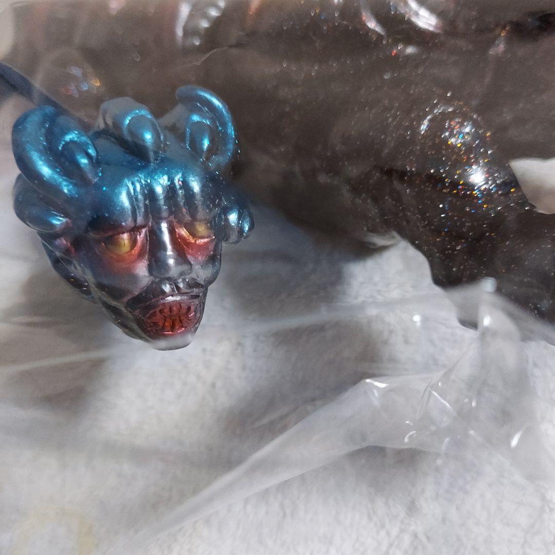 インディーズソフビsavage king darkmattertoys塗装