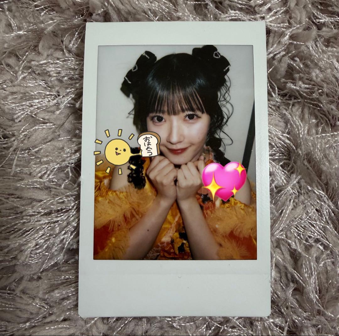 お値下げ！川本笑瑠 CUTIE STREET 12/7撮り下ろしチェキたすき衣装