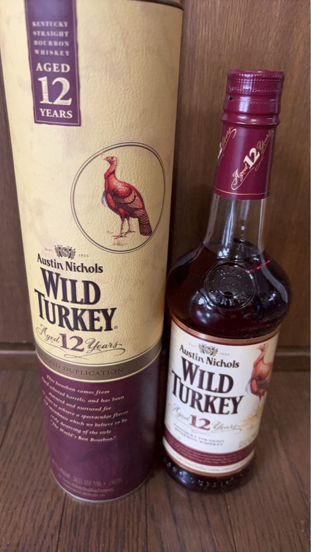 ま*き様 Wild Turkey 12年バーボンウイスキー 750ml
