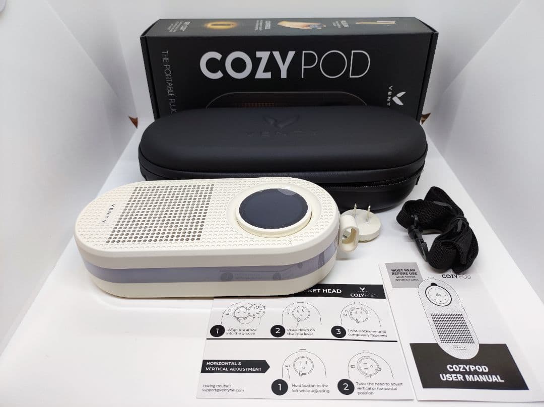 【極美品】VENTY COZY POD ポータブルヒーター プラグインヒーター