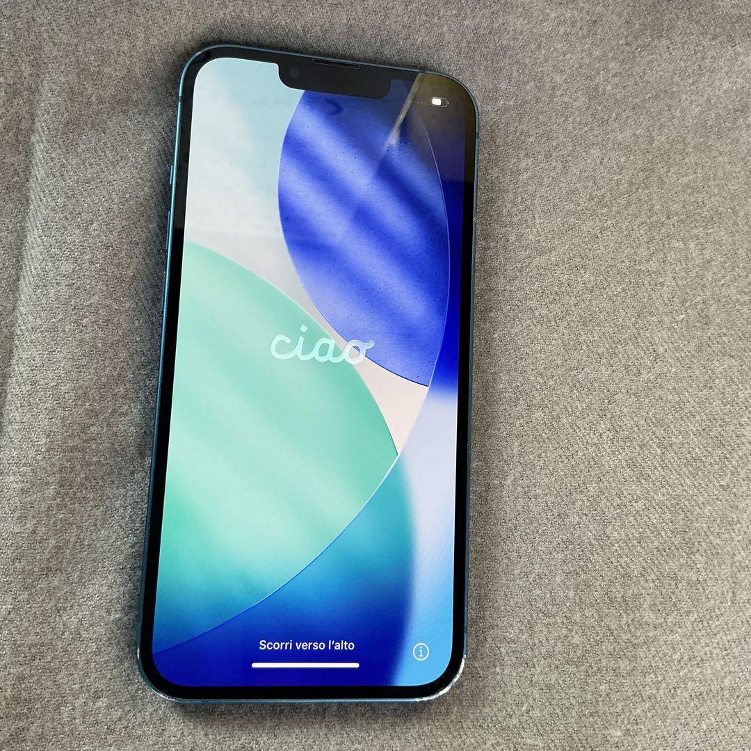 Apple iPhone13 128GB SIMフリー　ブルー　利用制限◯