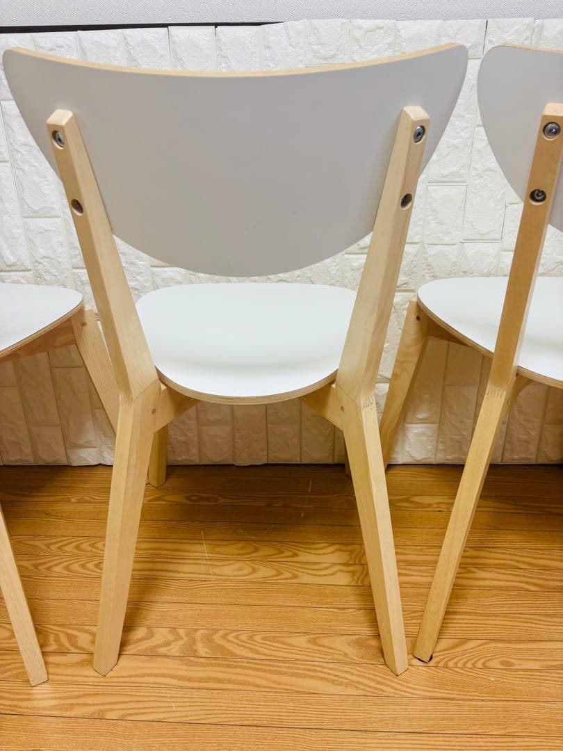IKEA⭐︎ノールドミーラチェア⭐︎3脚⭐︎バラ可