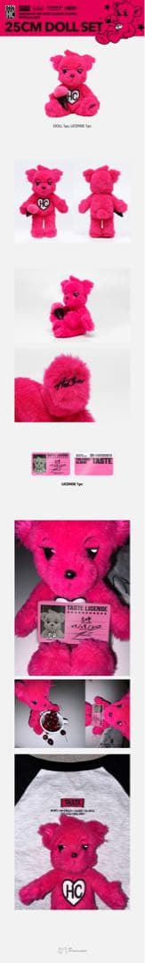 NCT ヘチャン ぬいぐるみ25CM DOLL SET TASTE　MD