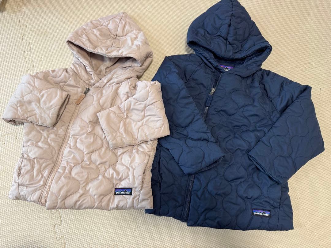 パタゴニア　キルテッド　パフジャケット　12-18M 5y ベビーキッズコート