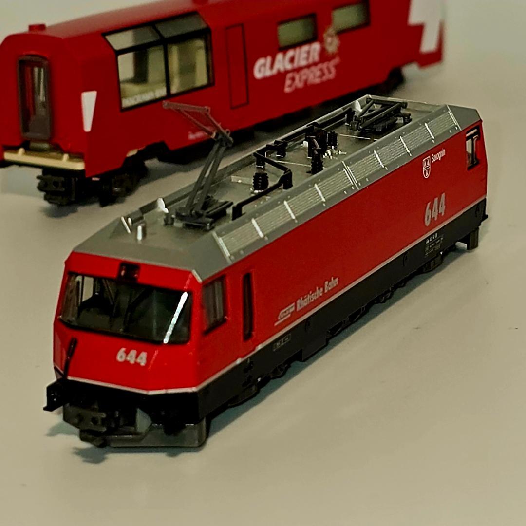 KATO 10-1145 アルプスの氷河特急 基本３両、パノラマバー　４輌組み