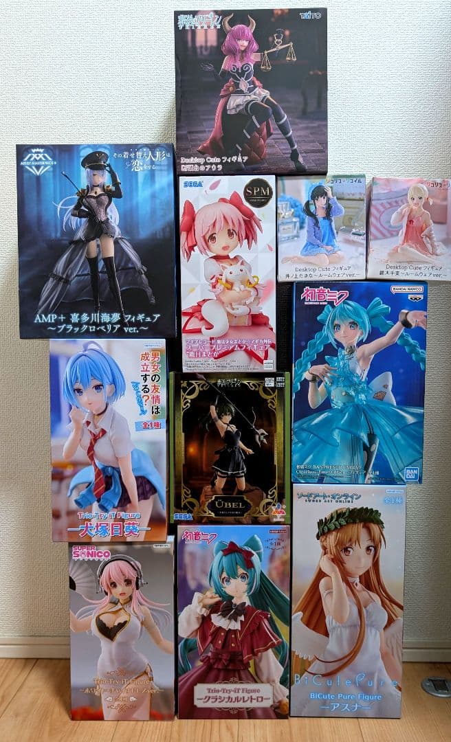 【リコリコ/初音ミク/ユーベル/アウラ他】プライズ11体セットまとめ売り